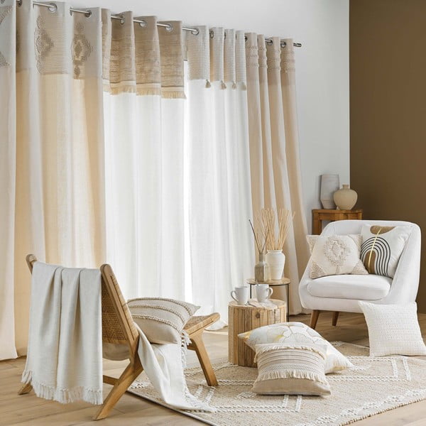 Pamutkeverék díszpárna 45x45 cm Milano – douceur d'intérieur-image-3