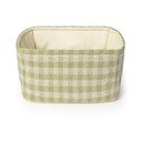 Világoszöld textil játéktároló kosár 30x20x20 cm Swan Matcha – Lorena Canals