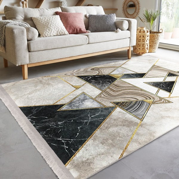 Bézs szőnyeg 160x230 cm – Mila Home-image-1