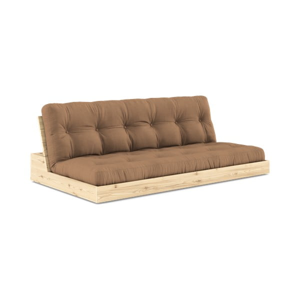 Barna kinyitható kanapé 196 cm Base – Karup Design