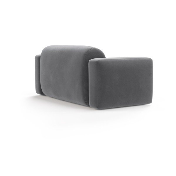 Szürke bársony kanapé 180 cm Strino – Cosmopolitan Design-image-2