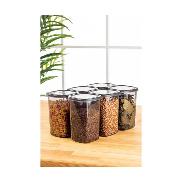 Élelmiszertartó doboz szett 6 db-os Fresco – Hermia-image-1