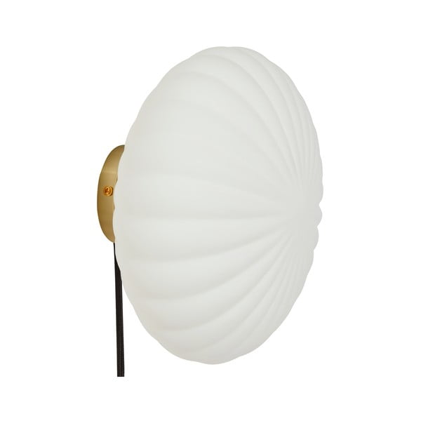 Fehér fali lámpa Kumu – Hübsch-image-2