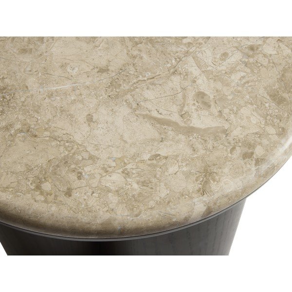 Kerek tárolóasztal márvány asztallappal ø 45 cm Piazze – Unique Furniture-image-2