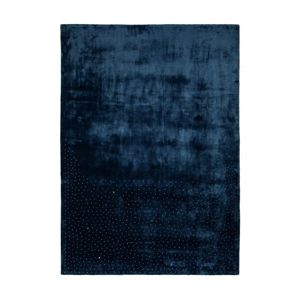 Swarowski sötétkék kézzel szőtt szőnyeg, 160 x 230 cm - Flair Rugs