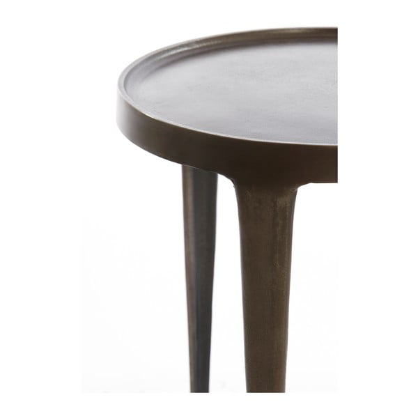 Fém kerek tárolóasztal ø 43 cm Tobias – Light & Living-image-4