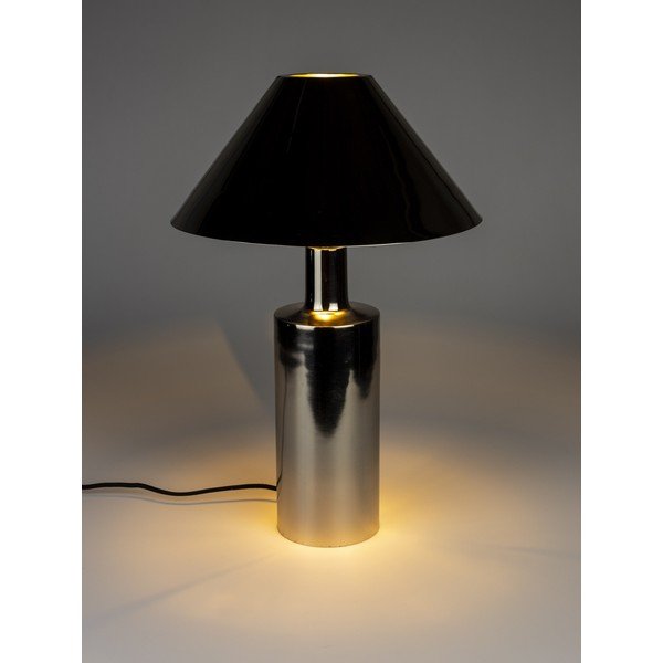 Ezüstszínű fém asztali lámpa fém búrával (magasság 53 cm) Wonders – Zuiver-image-2