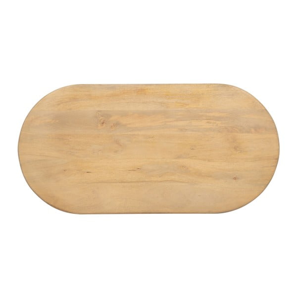 Natúr színű mangófa dohányzóasztal 60x120 cm Montmartre – Ixia-image-3