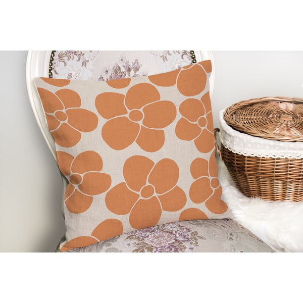 Párnahuzat 43x43 cm Orange Meadow – Mila Home-image-1