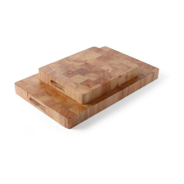 Fa vágódeszka, 52,7 x 32,2 cm - Hendi-image-1