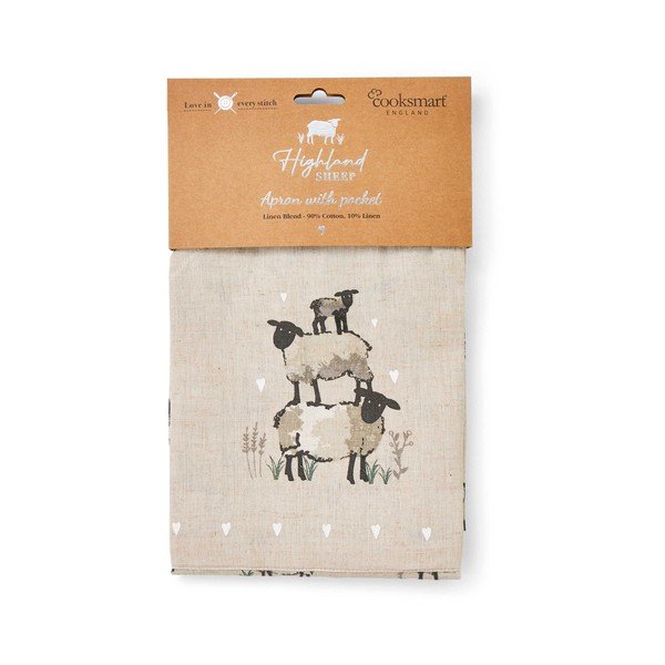 Kötény Highland Sheep – Cooksmart ®-image-2