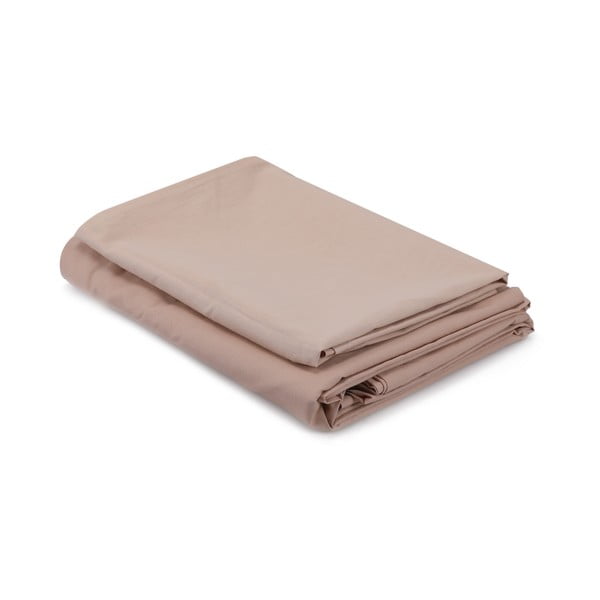 Bézs egyszemélyes pamut ágyneműhuzat 140x200 cm – Mijolnir-image-2