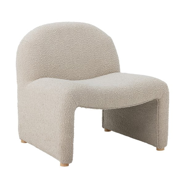 Krémszínű buklé fotel Neel – Bloomingville