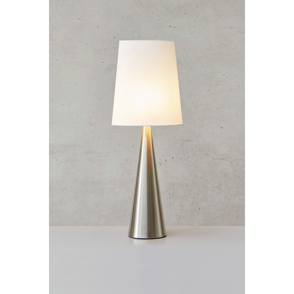 Fehér-ezüstszínű asztali lámpa (magasság 64 cm) Conus – Markslöjd-image-1