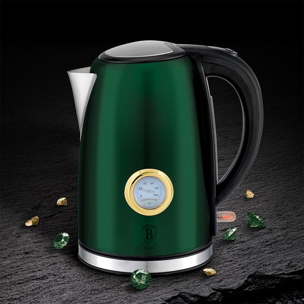 Zöld vízforraló 1,7 l Emerald Collection - BerlingerHaus-image-1