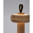 Natúr színű LED szabályozható asztali lámpa (magasság 30 cm) Luba – Kave Home