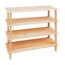 Natúr színű cipőtartó – Premier Housewares