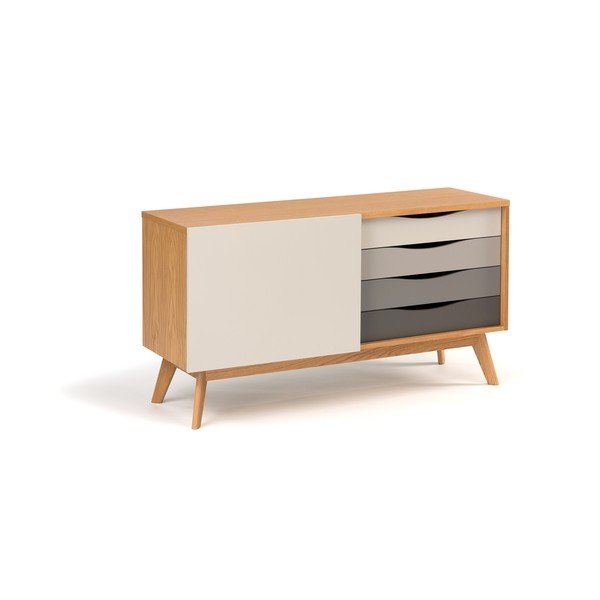 Avon komód szürke fiókokkal - Woodman-image-3