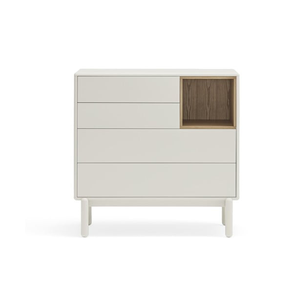 Fehér komód 90x90x40 cm Corvo – Teulat