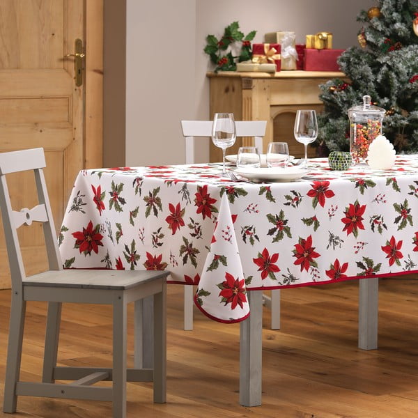 Asztalterítő karácsonyi mintával 150x240 cm Amaryllis – douceur d'intérieur-image-3