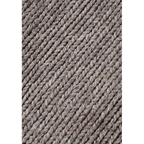 Világosbarna kézi szövésű gyapjú futószőnyeg 80x200 cm Francois – Villeroy&Boch-image-4