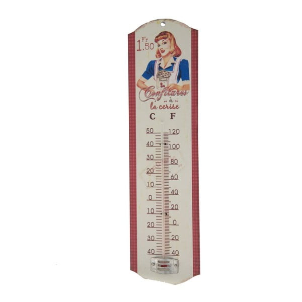 Confiture piros-fehér hőmérő - Antic Line