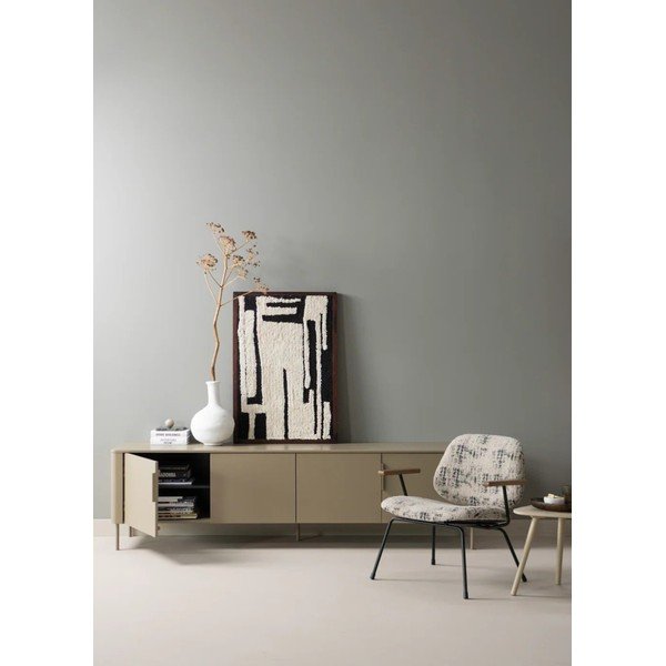 Bézs zsenília fotel Aure – WOOOD-image-1
