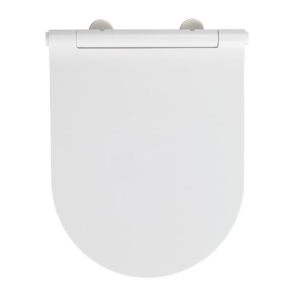 Nuoro White fehér WC-ülőke, 45,2 x 36,2 cm - Wenko