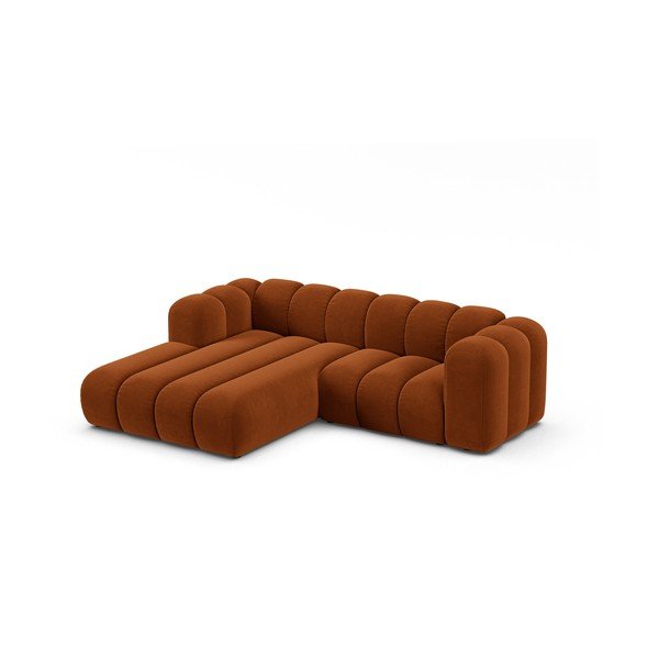 Narancssárga sarokkanapé (bal oldali) Lupine – Micadoni Home-image-1