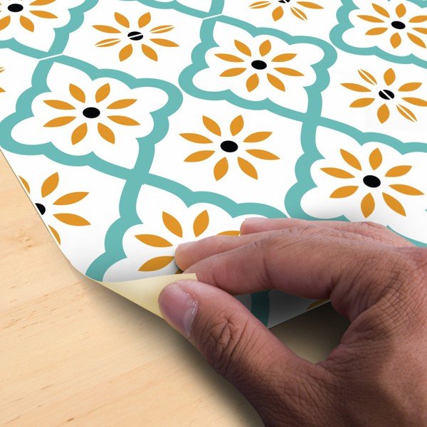 Floor Sticker Marrakech padlómatrica, 40 x 40 cm - Ambiance-image-4