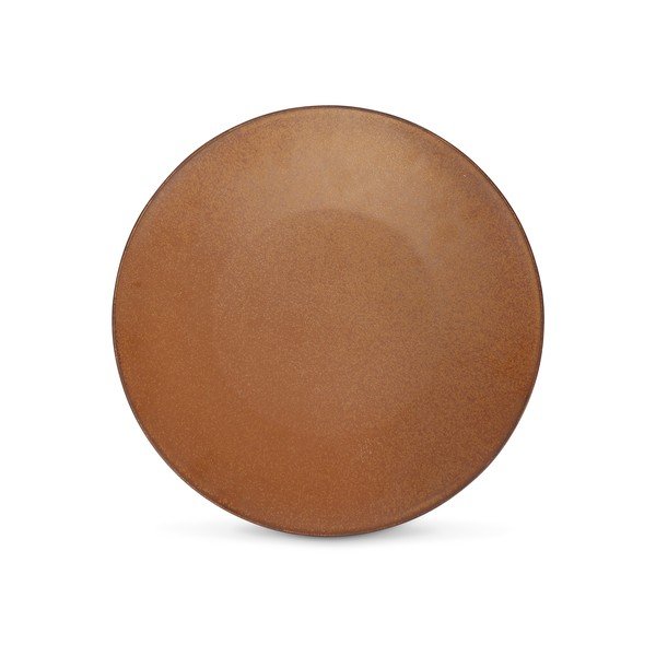 Barna porcelán tányér ø 27 cm Ovio – BonBistro