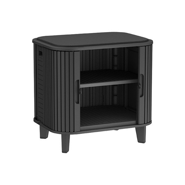 Szürke műanyag kerti tárolódoboz Velo – Keter-image-3