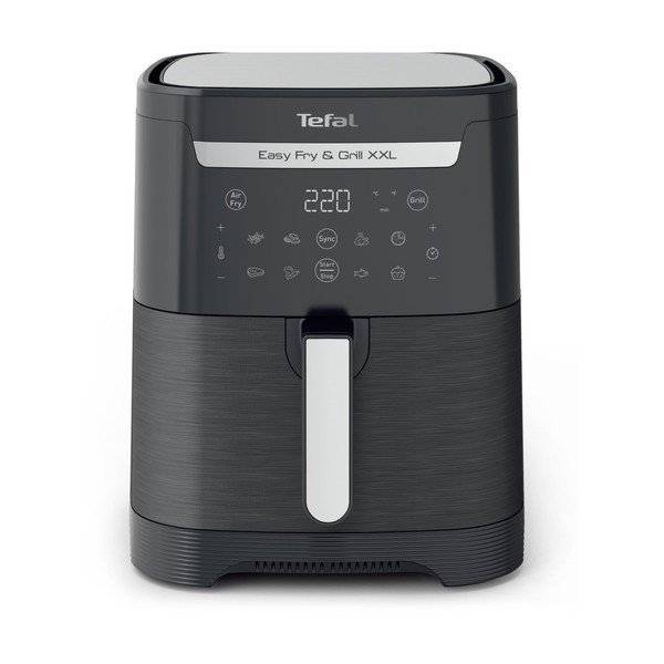 Fekete forrólevegős fritőz Easy Fry & Grill XXL EY801815 – Tefal
