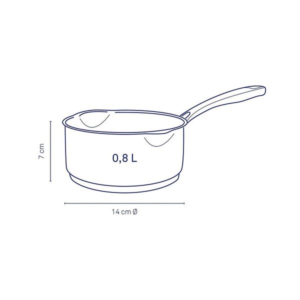Flavoria rozsdamentes acél lábas, ø 14 cm - Kela-image-4