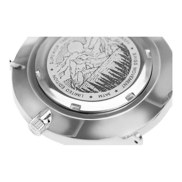 Eiger Cognac Leather férfi karóra világosbarna valódi bőrszíjjal - Frederic Graff-image-2