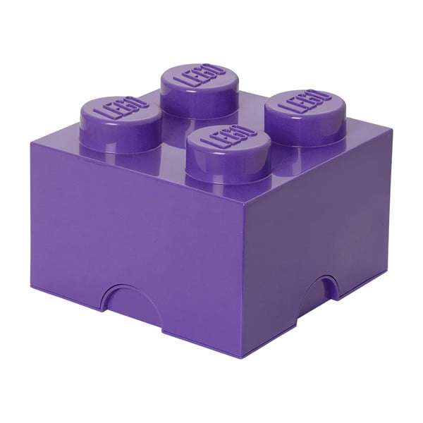 Lila négyszögletes tárolódoboz - LEGO®