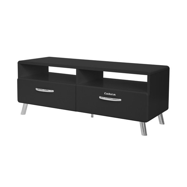 Cobra fekete TV-állvány, szélesség 118 cm - Tenzo-image-2