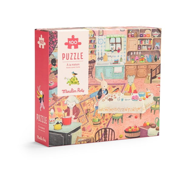 Puzzle La Grande Familie – Moulin Roty-image-2