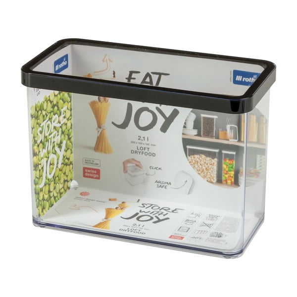 Élelmiszertartó doboz Loft – Rotho-image-1