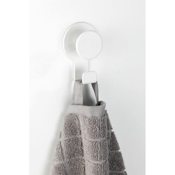 Öntapadós rozsdamentes acél akasztó Blandas – Wenko-image-4