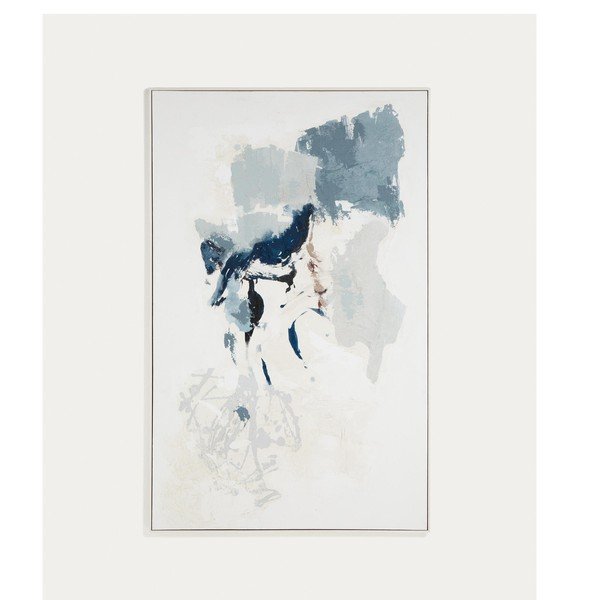 Kézzel festett keretezett-vászon kép 120x200 cm Erale – Kave Home-image-1