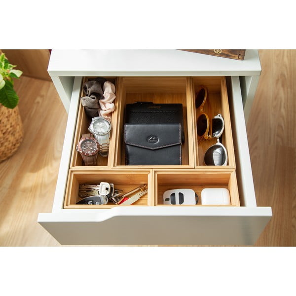 Bambusz tároló, 22,5 x 15 x 6,35 cm - Compactor-image-3