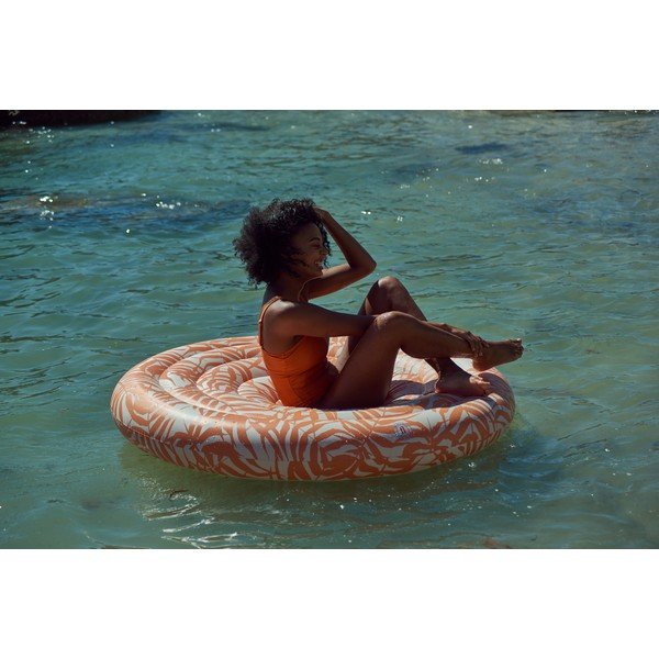 Bahia narancssárga felfújható strandmatrac - The Nice Fleet-image-1