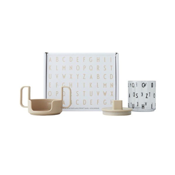 Grow With Your Cup bézs gyerekbögre - Design Letters-image-2