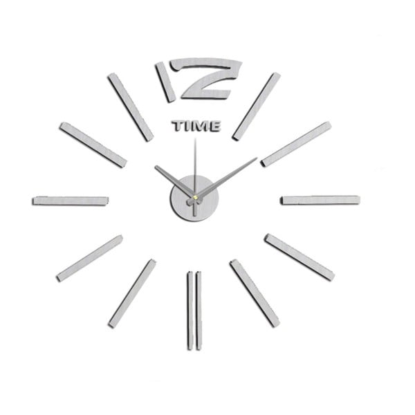 Time óra alakú falmatrica, ⌀ 60 cm - Mauro Ferretti