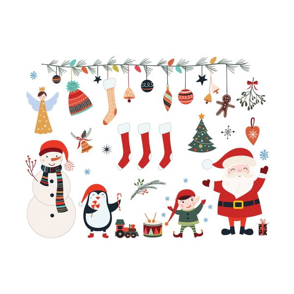 Christmas Elements karácsonyi matrica - Ambiance-image-2