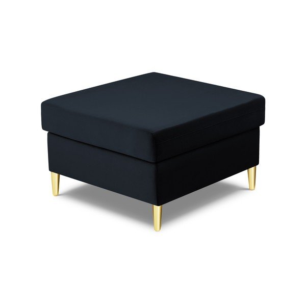 Sötétkék bársony lábtartó Kyoto – Cosmopolitan Design-image-2