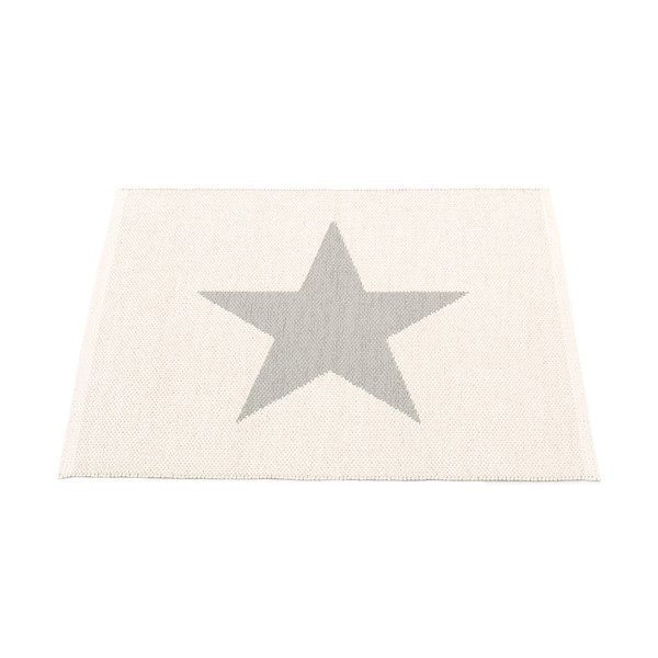 Világosszürke kültéri-beltéri szőnyeg 70x90 cm Viggo Warm Grey – Pappelina-image-1