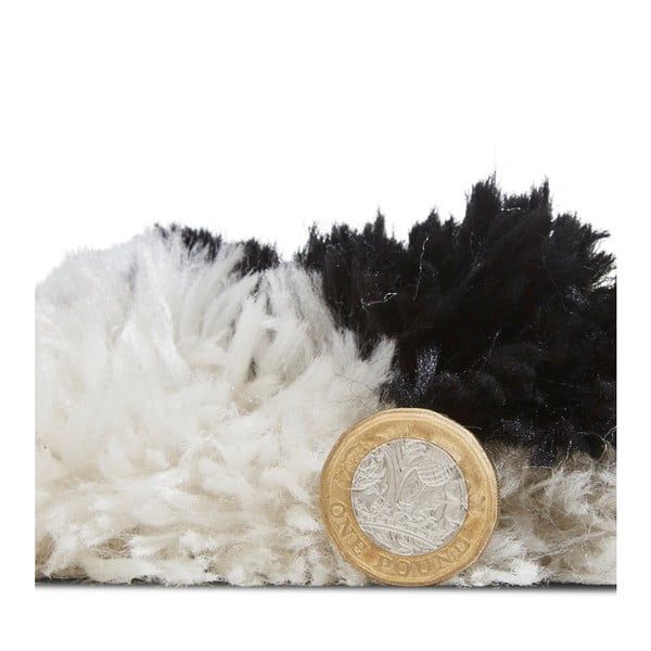 Morocco krémfehér szőnyeg fekete részletekkel, 120 x 170 cm - Think Rugs-image-1