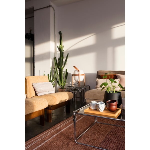 Téglavörös pamut szőnyeg 170x240 cm Twin Toffee – Lorena Canals-image-4